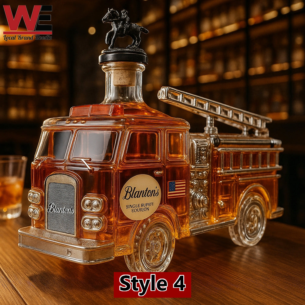 Whisky üveg Tűzoltóautó