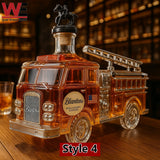 Whisky üveg Tűzoltóautó