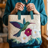 Párnázott Táska - Kolibri és Fehér Virág