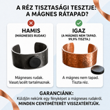 Réz és Rózsaszín Kristály Karkötő