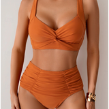 Daniela - Pliszés anyagú bikini