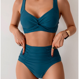 Daniela - Pliszés anyagú bikini